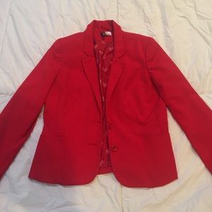 Womens red blazer